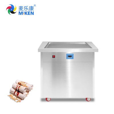 Mk-PF1S Commerciële Hoogte - Verkoop van Thailand Pan Fried Ice Cream Machine For van de kwaliteits de Populaire Bevroren Yoghurt